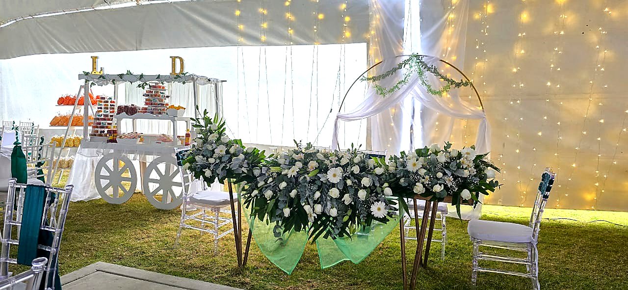 Mesa de dulces Bamboo